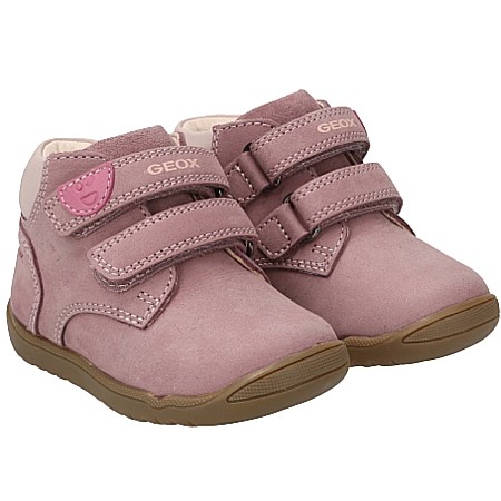 Ghete copii fete din piele Geox, Roz - B164PC_0322_C8006 [2]