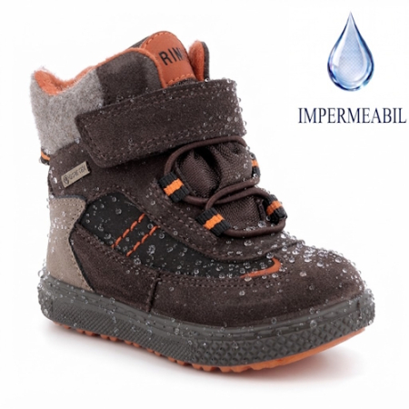 Incaltaminte Baieti - Ghete Gore-Tex băieți Primigi, Maro/Portocaliu - 2352822