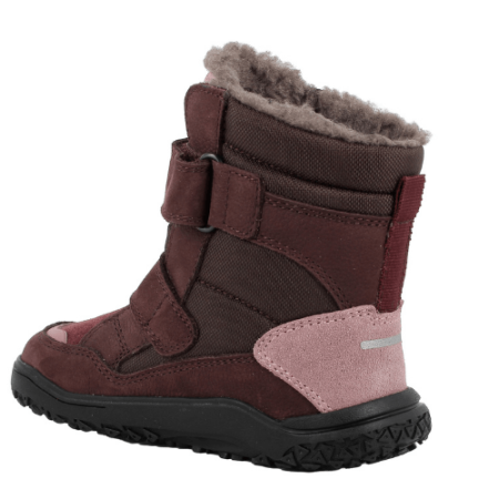 Ghete Gore-Tex fete Barefoot Primigi, Bordo/Vibram - 2418300 [3]