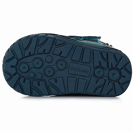Ghete copii baieti din piele imblanite DD Step, Verde - W029-394B [5]