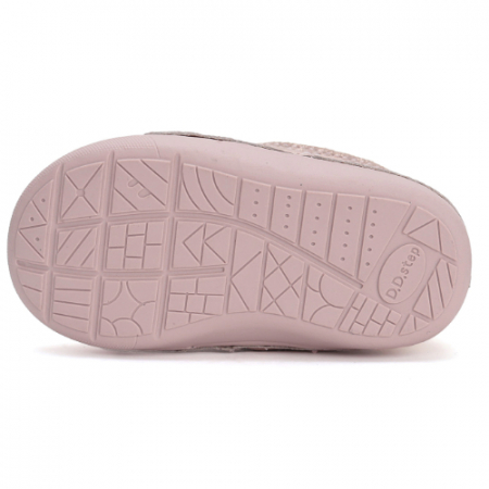 Cizme copii fete din piele imblanite DD Step, Roz - W066-42730A [5]