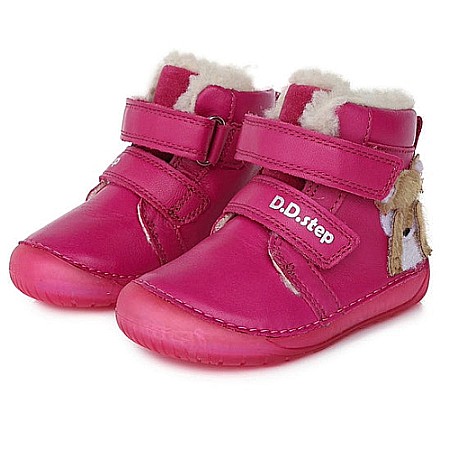 Ghete îmblănite din piele DD Step W070-353 [0]