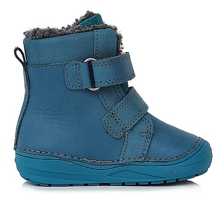 Ghete copii baieti din piele imblanite DD Step, Verde - W071-318B [2]