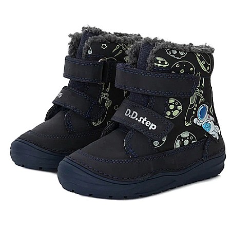 Ghete îmblănite din piele DD Step W071-346 [0]