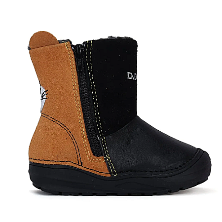 Ghete îmblănite din piele DD Step W071-369A [2]