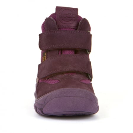 Ghete copii fete impermeabile din piele si material textil Froddo, Mov - G2110103-5 [4]