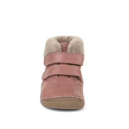 Ghete copii fete din piele imblanite Froddo, Roz - G2110129 [3]