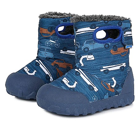 Ghete copii baieti impermeabile si imblanite DD Step, Albastru - F079-367D [1]
