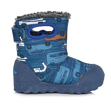 Ghete copii baieti impermeabile si imblanite DD Step, Albastru - F079-367D [2]