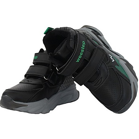 Ghete copii baieti din piele imblanite WeeStep, Negru - R058765661BK [3]