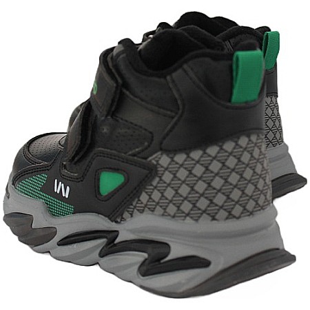 Ghete copii baieti din piele imblanite WeeStep, Negru - R058765661BK [7]