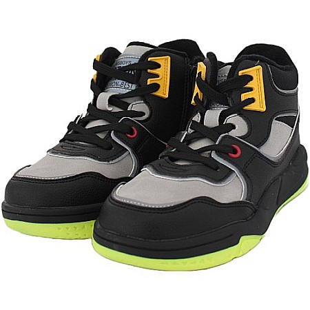 Ghete copii baieti din piele imblanite WeeStep, Gri - R006355951 GR [6]