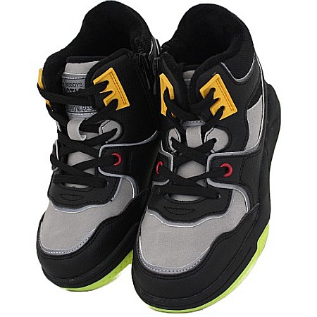 Ghete copii baieti din piele imblanite WeeStep, Gri - R006355951 GR [5]