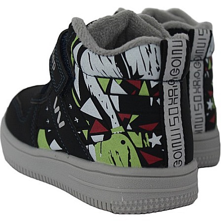 Ghete copii baieti din piele imblanite WeeStep, Albastru - R906765207 DB [6]