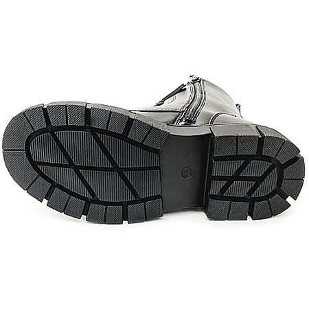 Ghete copii fete din piele imblanite WeeStep, Negru - R183966321 BK [2]