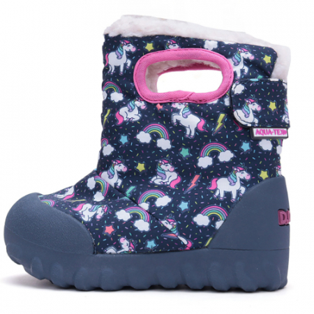 Ghete copii fete impermeabile si imblanite DD Step, Albastru - P079-42690B [1]