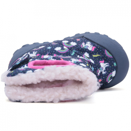 Ghete copii fete impermeabile si imblanite DD Step, Albastru - P079-42690B [4]