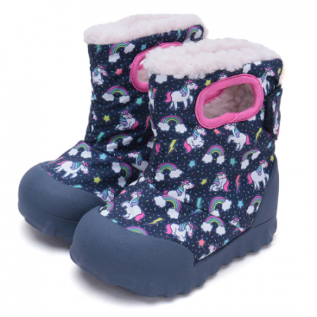 Promotii Ghete Fete - Ghete copii fete impermeabile si imblanite DD Step, Albastru - P079-42690B