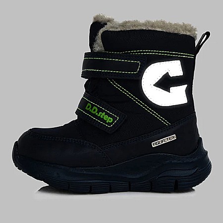 Ghete îmblănite si impermeabile din piele DD Step [2]