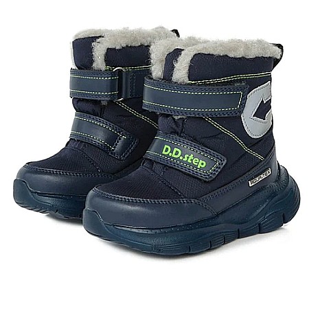 Ghete îmblănite si impermeabile din piele DD Step [1]