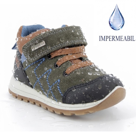 Incaltaminte Baieti - Ghete Gore-Tex băieți Primigi, Verde Kaki - 8858755