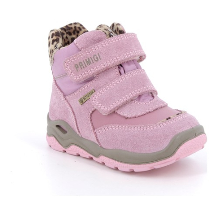 Incaltaminte Copii - Ghete Gore-Tex fete din piele îmblănite Primigi, Roz - 8863733