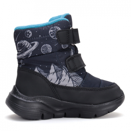Ghete copii baieti impermeabile si imblanite DD Step, Albastru - P092-42615 [2]