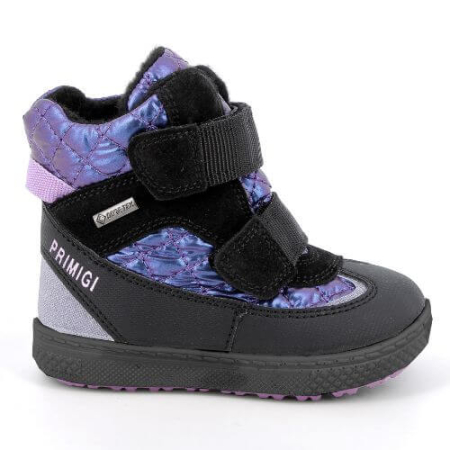Ghete impermeabile si imblanite Goretex copii fete din material sintetic Primigi, Mov - 8856533 [1]