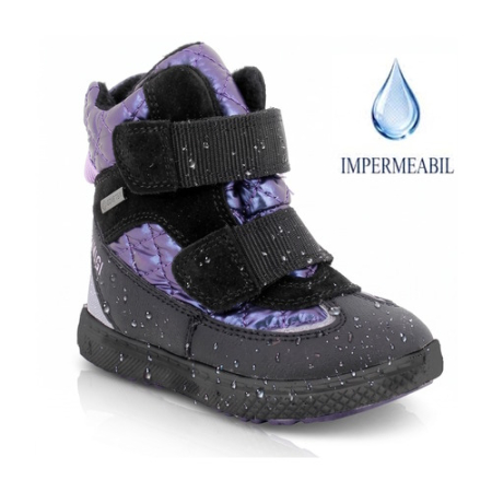 Lichidare Primigi - Ghete impermeabile si imblanite Goretex copii fete din material sintetic Primigi, Mov - 8856533