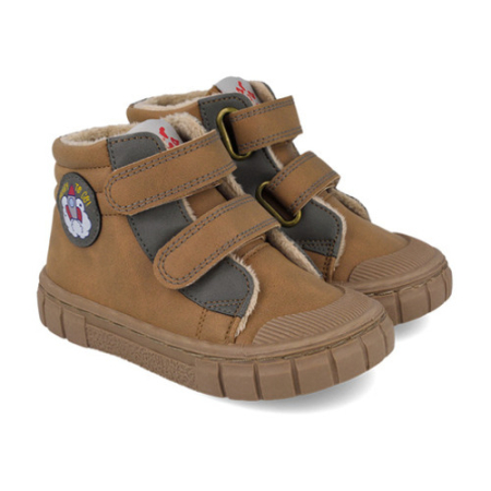 Ghete băieți îmblănite Garvalin Botin Urban, Maro - 261330-B127 [2]