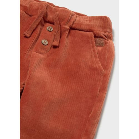 Pantaloni lungi raiați băieți Mayoral, Cărămiziu - 2542-061 [2]