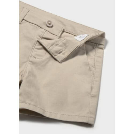 Pantaloni Baieti - Pantaloni scurti din bumbac pentru baieti Mayoral, Cashew - 207-29