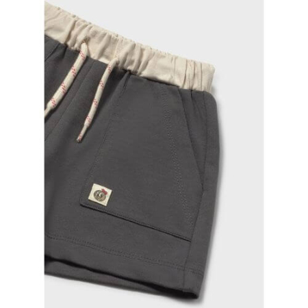 Pantaloni scurti din bumbac pentru baieti Mayoral, Coal - 1218-63 [1]