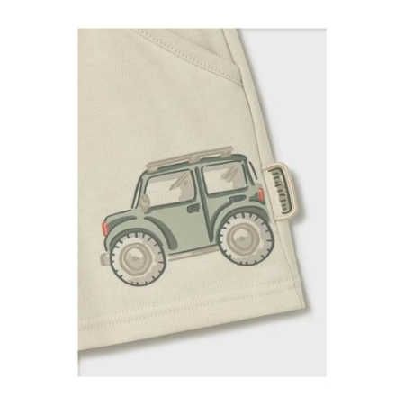 Pantaloni scurti din bumbac pentru baieti Mayoral, Hemp - 1222-79 [2]