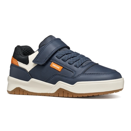 Pantofiori sport baieti - Pantofi băieți Geox Perth, Albastru - J367RE_0MEMS_C4002