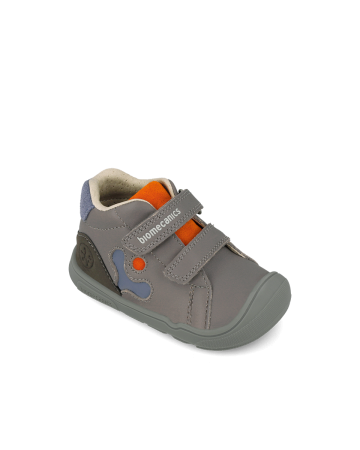 Pantofiori sport baieti - Pantofi copii băieți Biomecanics, Gri - 261144-B156