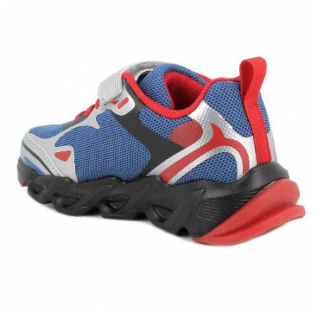 Pantofi copii baieti cu LED din textil Primigi, Albastru - 7967411 [2]