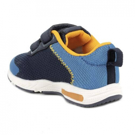 Pantofi copii baieti cu LED din textil Primigi, Albastru - 7950511 [2]