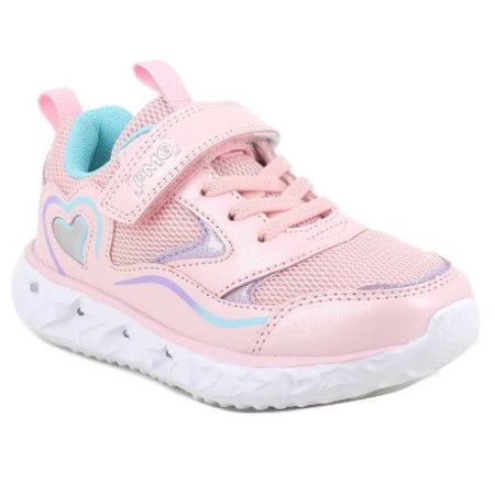 Pantofi copii fete cu LED din textil Primigi, Roz - 1469011 [1]