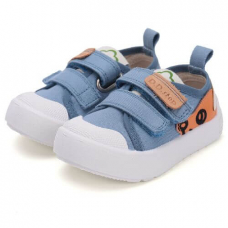 Pantofi copii baieti din canvas DD Step, Albastru - C096-52129 [1]