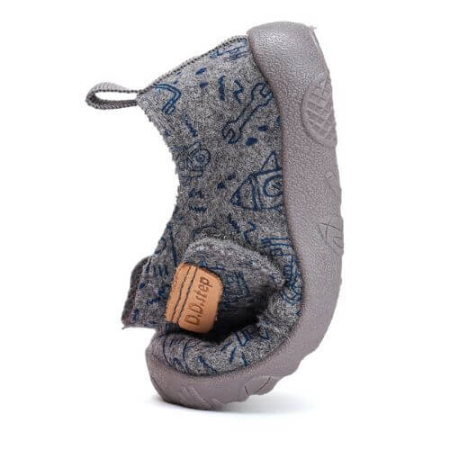 Pantofi copii baieti din canvas DD Step, Gri - C086-52717A [5]