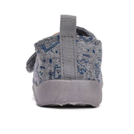 Pantofi copii baieti din canvas DD Step, Gri - C086-52717A [4]