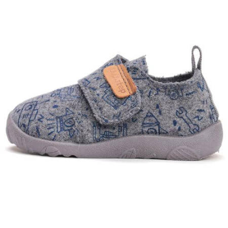 Pantofi copii baieti din canvas DD Step, Gri - C086-52717A [2]