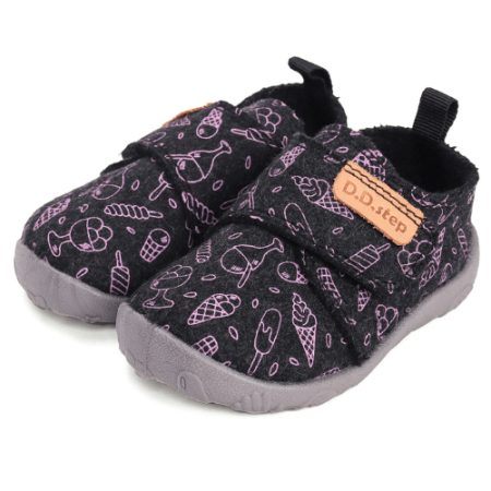 Pantofi copii fete din canvas DD Step, Gri - C086-52496A [1]