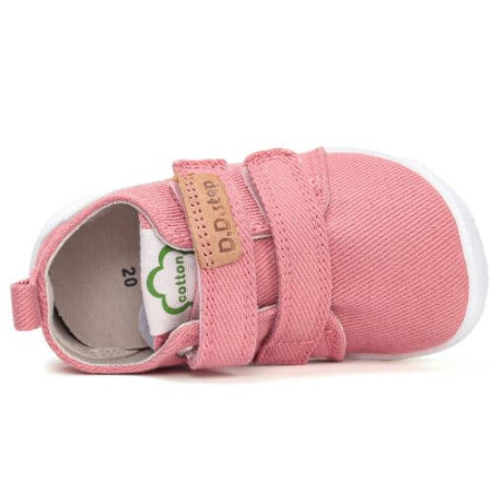 Pantofi copii fete din canvas DD Step, Roz - C086-52318 [6]