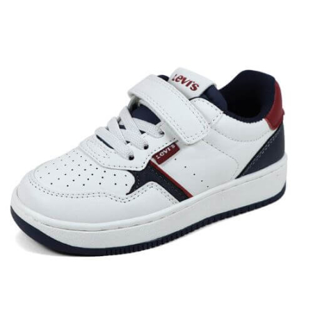 Pantofi copii baieți din material sintetic Levi's, Alb - VIRV0153S-2933 [1]