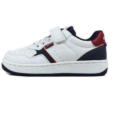 Pantofi copii baieți din material sintetic Levi's, Alb - VUNI0153S-3130 [0]