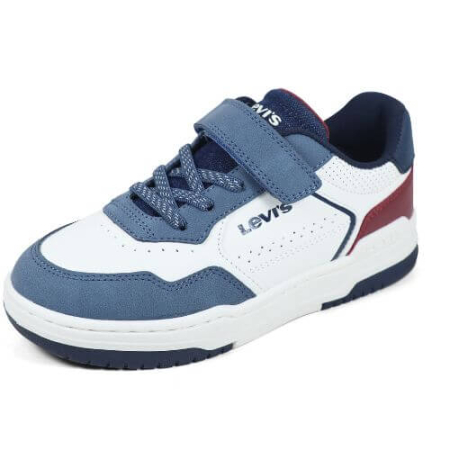 Pantofi copii baieți din material sintetic Levi's, Alb - VJOH0024S-3558 [1]