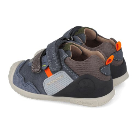 Pantofi copii baieti din piele Biomecanics, Albastru Denim - 261123-A556 [1]