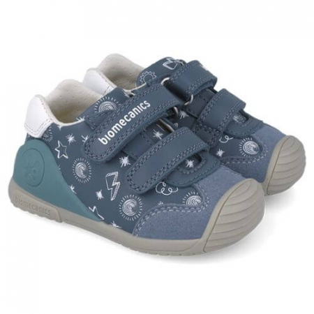Pantofiori sport baieti - Pantofi sport din piele 252115-A556